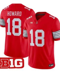 will-howard-jersey-18-ohio-state-buckeyes-glitter-vapor-all-stitched-01 - Top Design Fan Will Howard Jersey #18 Ohio State Buckeyes Glitter Vapor All Stitched