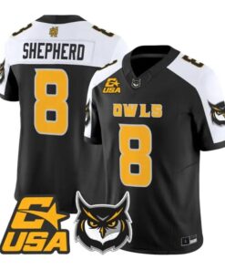 Xavier Shepherd Jersey #8 Kennesaw State Owls 2026 Limited Stitched