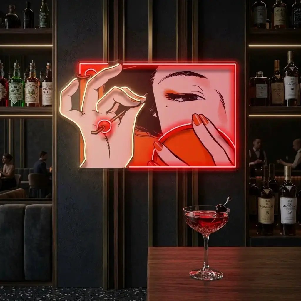 Geisha Girl LED Neon Sign Light Pop Art by VN339