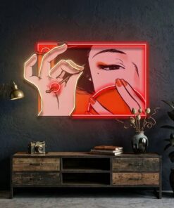 Geisha Girl LED Neon Sign Light Pop Art by VN339