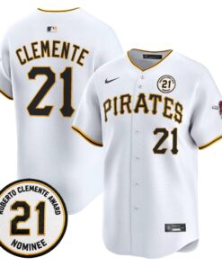 roberto-clemente-jersey-21-pittsburgh-pirates-roberto-clemente-tribute-patch-vapor-premier-limited-stitched-02 - Top Design Fan Roberto Clemente Jersey #21 Pittsburgh Pirates Roberto Clemente Tribute Patch Vapor Premier Limited Stitched