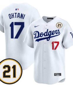 shohei-ohtani-jersey-17-los-angeles-dodgers-roberto-clemente-tribute-patch-vapor-premier-limited-stitched-02 - Top Design Fan Shohei Ohtani Jersey #17 Los Angeles Dodgers Roberto Clemente Tribute Patch Vapor Premier Limited Stitched