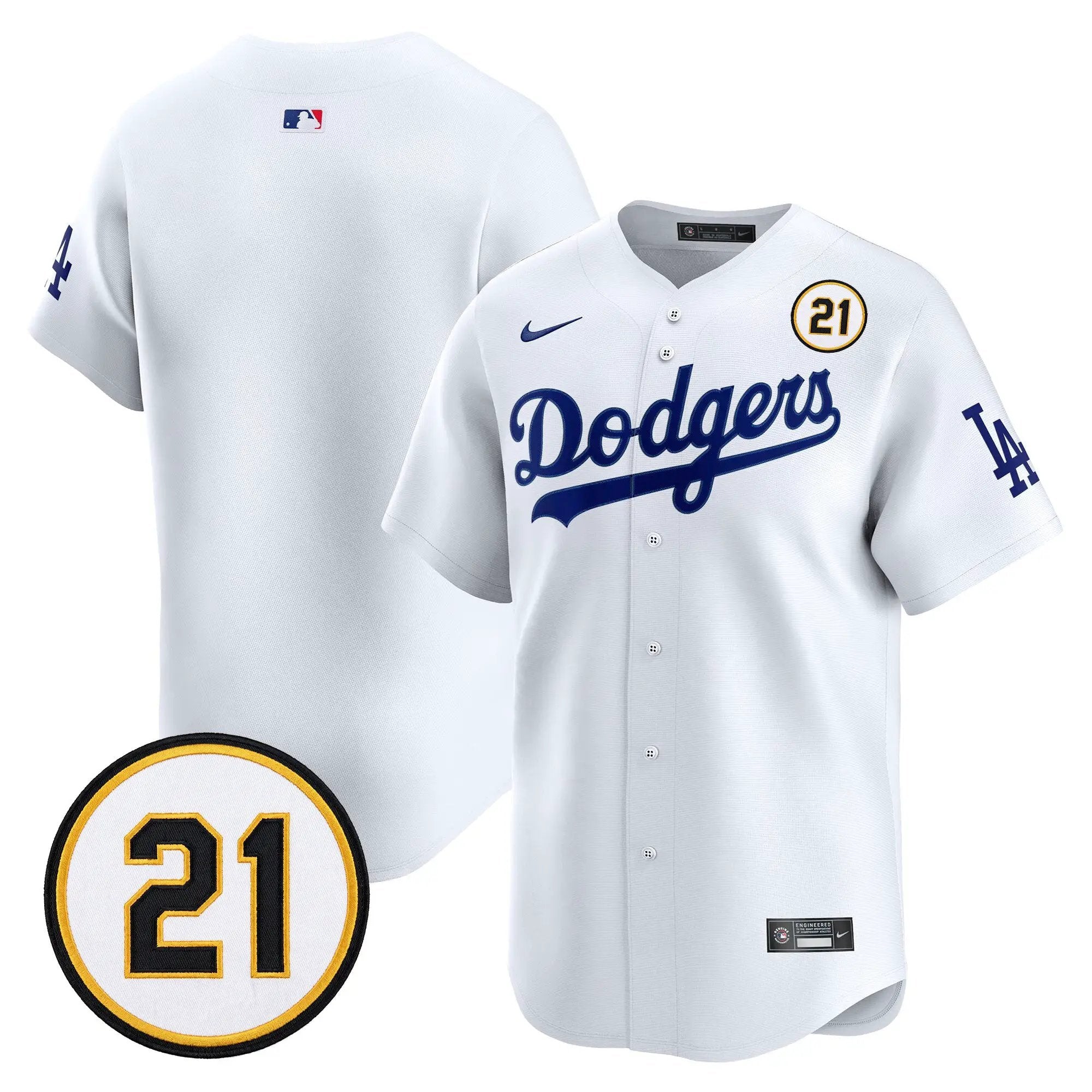 team-jersey-blank-los-angeles-dodgers-roberto-clemente-tribute-patch-vapor-premier-limited-stitched-02 - Top Design Fan Team Jersey Blank Los Angeles Dodgers Roberto Clemente Tribute Patch Vapor Premier Limited Stitched