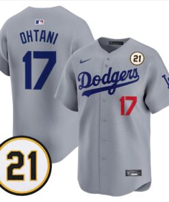 shohei-ohtani-jersey-17-los-angeles-dodgers-roberto-clemente-tribute-patch-vapor-premier-limited-stitched-03 - Top Design Fan Shohei Ohtani Jersey #17 Los Angeles Dodgers Roberto Clemente Tribute Patch Vapor Premier Limited Stitched