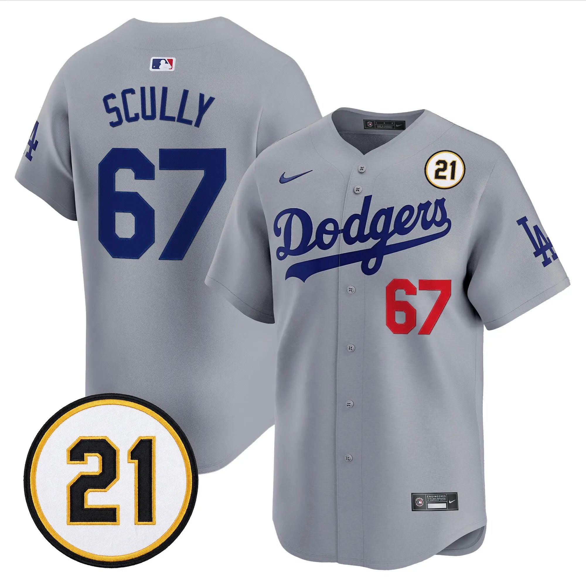 vin-scully-jersey-67-los-angeles-dodgers-roberto-clemente-tribute-patch-vapor-premier-limited-stitched-03 - Top Design Fan Vin Scully Jersey #67 Los Angeles Dodgers Roberto Clemente Tribute Patch Vapor Premier Limited Stitched
