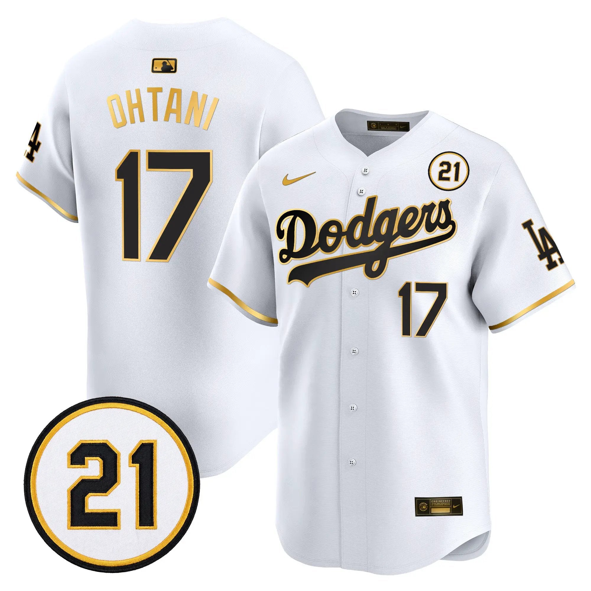 shohei-ohtani-jersey-17-los-angeles-dodgers-roberto-clemente-tribute-patch-vapor-premier-limited-stitched-04 - Top Design Fan Shohei Ohtani Jersey #17 Los Angeles Dodgers Roberto Clemente Tribute Patch Vapor Premier Limited Stitched