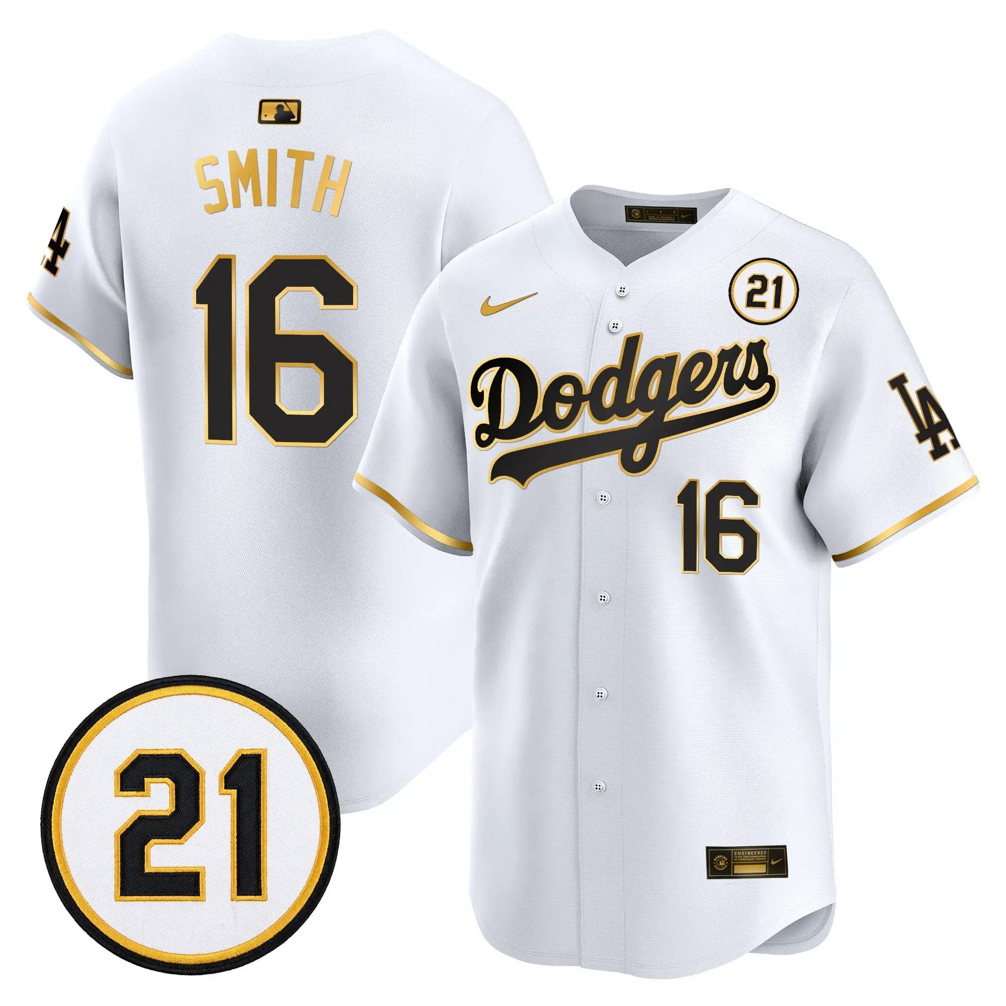 will-smith-jersey-16-los-angeles-dodgers-roberto-clemente-tribute-patch-vapor-premier-limited-stitched-04 - Top Design Fan Will Smith Jersey #16 Los Angeles Dodgers Roberto Clemente Tribute Patch Vapor Premier Limited Stitched