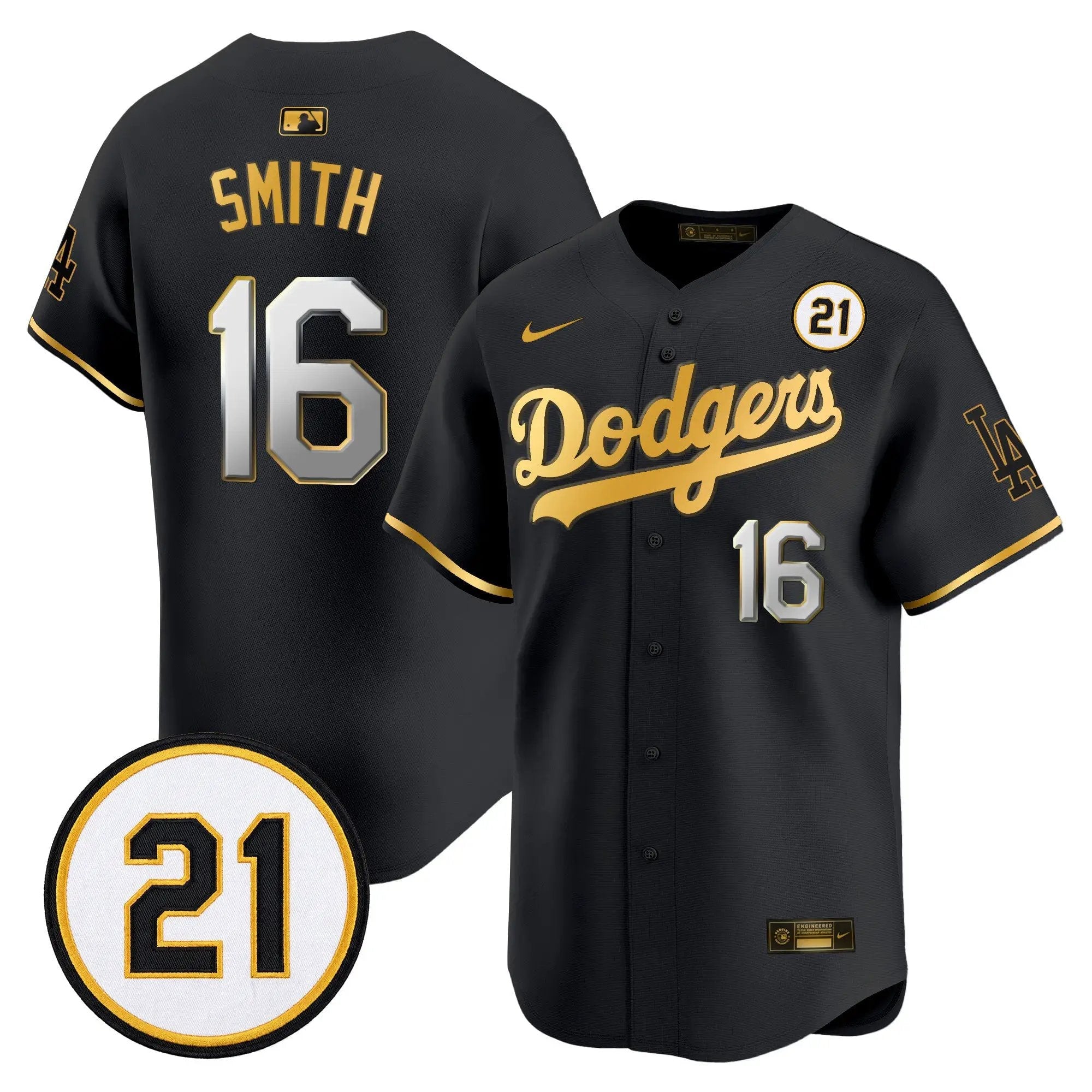 will-smith-jersey-16-los-angeles-dodgers-roberto-clemente-tribute-patch-vapor-premier-limited-stitched-05 - Top Design Fan Will Smith Jersey #16 Los Angeles Dodgers Roberto Clemente Tribute Patch Vapor Premier Limited Stitched