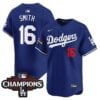 Will Smith Jersey #16 Los Angeles Dodgers NL West Division Champions Patch Vapor Premier Limited Stitched - Top Design Fan Will Smith Jersey #16 Los Angeles Dodgers NL West Division Champions Patch Vapor Premier Limited Stitched