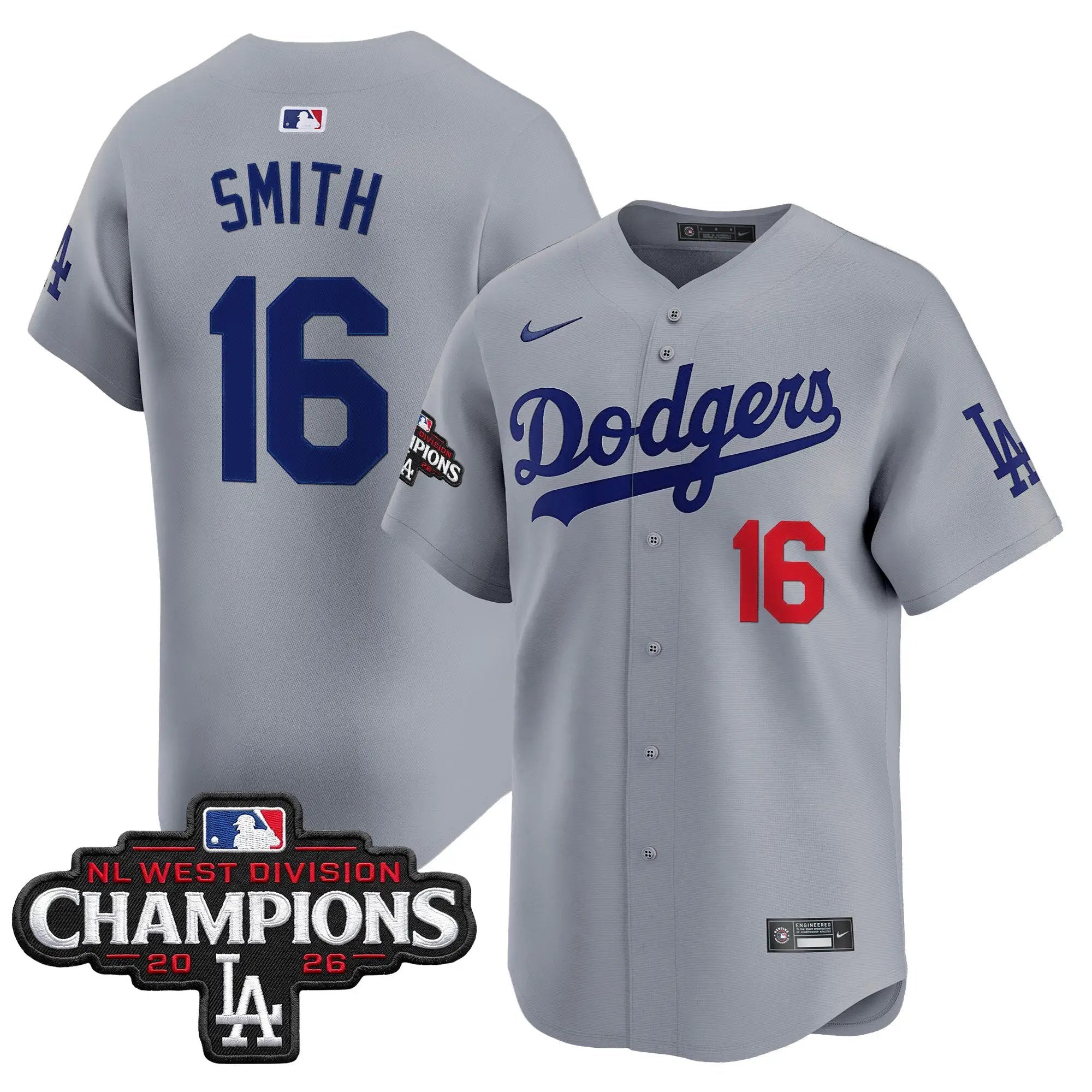 will-smith-jersey-16-los-angeles-dodgers-nl-west-division-champions-patch-vapor-premier-limited-stitched-03 - Top Design Fan Will Smith Jersey #16 Los Angeles Dodgers NL West Division Champions Patch Vapor Premier Limited Stitched