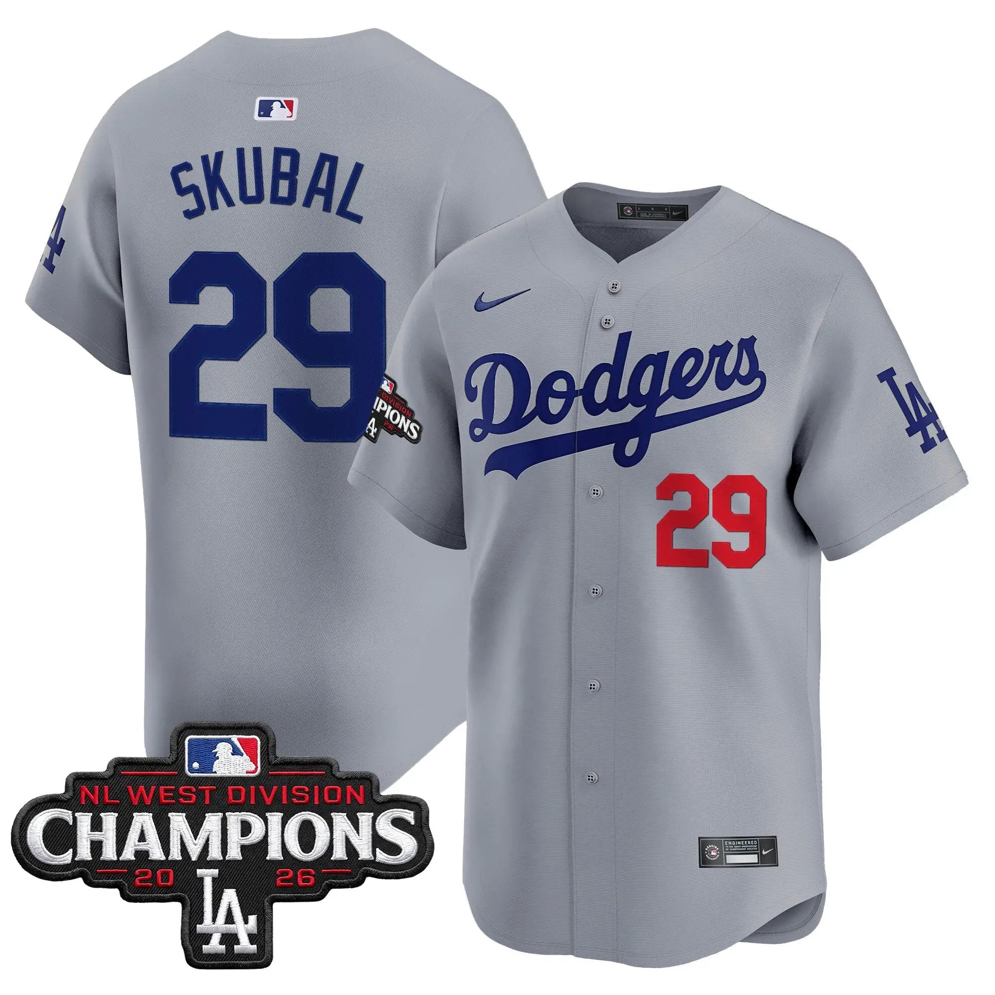 tarik-skubal-jersey-29-los-angeles-dodgers-nl-west-division-champions-patch-vapor-premier-limited-stitched-03 - Top Design Fan Tarik Skubal Jersey #29 Los Angeles Dodgers NL West Division Champions Patch Vapor Premier Limited Stitched