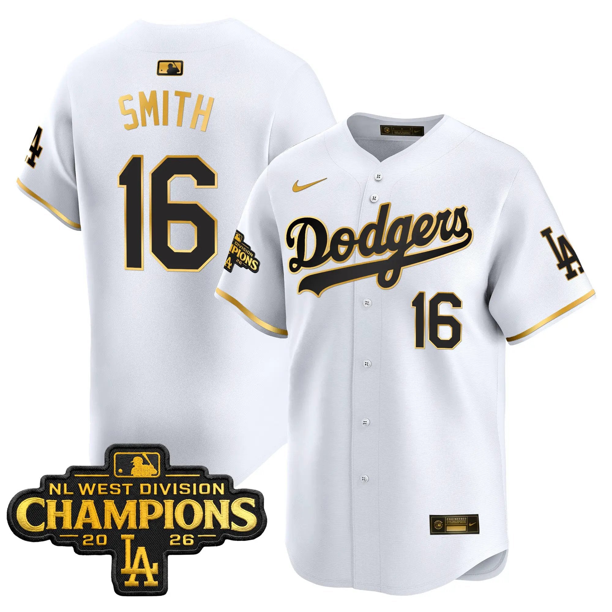 will-smith-jersey-16-los-angeles-dodgers-nl-west-division-champions-patch-vapor-premier-limited-stitched-04 - Top Design Fan Will Smith Jersey #16 Los Angeles Dodgers NL West Division Champions Patch Vapor Premier Limited Stitched