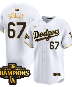 vin-scully-jersey-67-los-angeles-dodgers-nl-west-division-champions-patch-vapor-premier-limited-stitched-04 - Top Design Fan Vin Scully Jersey #67 Los Angeles Dodgers NL West Division Champions Patch Vapor Premier Limited Stitched