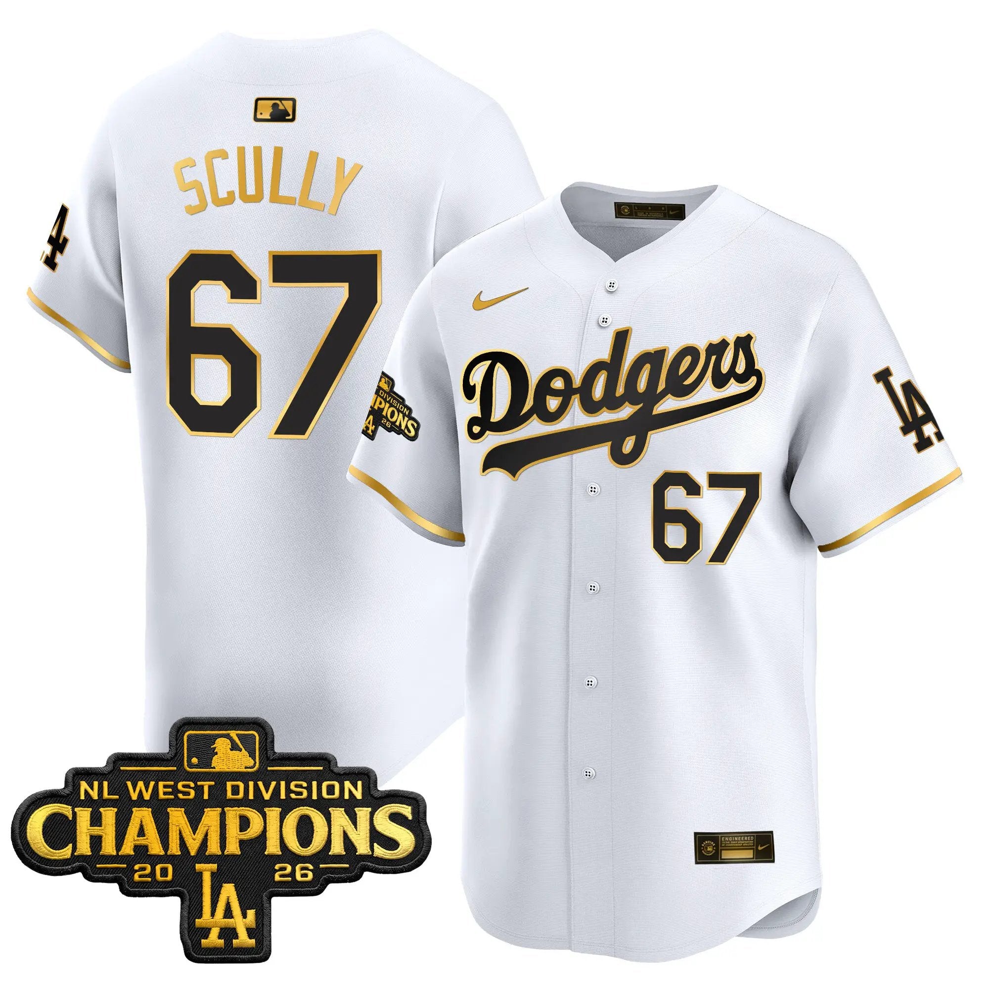 vin-scully-jersey-67-los-angeles-dodgers-nl-west-division-champions-patch-vapor-premier-limited-stitched-04 - Top Design Fan Vin Scully Jersey #67 Los Angeles Dodgers NL West Division Champions Patch Vapor Premier Limited Stitched