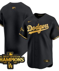 Team Jersey Blank Los Angeles Dodgers NL West Division Champions Patch Vapor Premier Limited Stitched