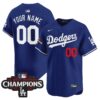 Los Angeles Dodgers NL West Division Champions Patch Vapor Premier Limited Custom Jersey - All Stitched - Top Design Fan Los Angeles Dodgers NL West Division Champions Patch Vapor Premier Limited Custom Jersey - All Stitched