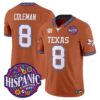 Cam Coleman Jersey #8 Texas Longhorns 2026 Latino Heritage Month Vapor Limited All Stitched
