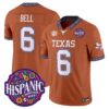 Dia Bell Jersey #6 Texas Longhorns 2026 Latino Heritage Month Vapor Limited All Stitched - Top Design Fan Dia Bell Jersey #6 Texas Longhorns 2026 Latino Heritage Month Vapor Limited All Stitched