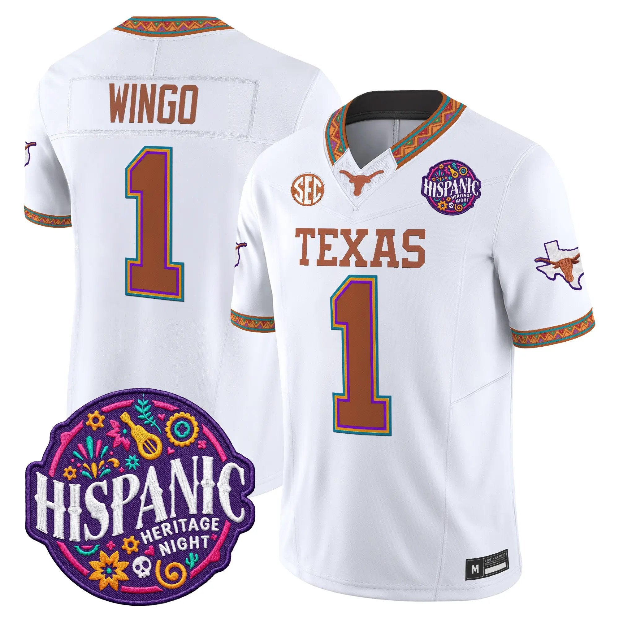 ryan-wingo-jersey-1-texas-longhorns-2026-latino-heritage-month-vapor-limited-all-stitched-02 - Top Design Fan Ryan Wingo Jersey #1 Texas Longhorns 2026 Latino Heritage Month Vapor Limited All Stitched