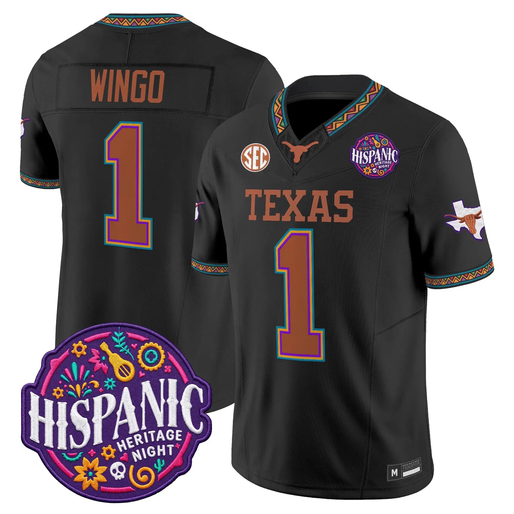 ryan-wingo-jersey-1-texas-longhorns-2026-latino-heritage-month-vapor-limited-all-stitched-03 - Top Design Fan Ryan Wingo Jersey #1 Texas Longhorns 2026 Latino Heritage Month Vapor Limited All Stitched