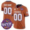 Texas Longhorns 2026 Latino Heritage Month Vapor Limited Custom Jersey - All Stitched - Top Design Fan Texas Longhorns 2026 Latino Heritage Month Vapor Limited Custom Jersey - All Stitched