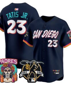 Fernando Tatis Jr. Jersey #23 San Diego Padres 2026 City Connect Vapor Premier Limited Tony Gwynn Patch Stitched