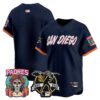 Team Jersey Blank San Diego Padres 2026 City Connect Vapor Premier Limited Tony Gwynn Patch Stitched - Top Design Fan Team Jersey Blank San Diego Padres 2026 City Connect Vapor Premier Limited Tony Gwynn Patch Stitched
