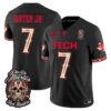 Terrance Carter Jr. Jersey #7 Texas Tech Red Raiders Día de los Muertos Vapor Limited All Stitched