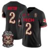 Behren Morton Jersey #2 Texas Tech Red Raiders Día de los Muertos Vapor Limited All Stitched - Top Design Fan Behren Morton Jersey #2 Texas Tech Red Raiders Día de los Muertos Vapor Limited All Stitched