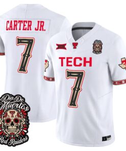 terrance-carter-jr-jersey-7-texas-tech-red-raiders-dia-de-los-muertos-vapor-limited-all-stitched-03 - Top Design Fan Terrance Carter Jr. Jersey #7 Texas Tech Red Raiders Día de los Muertos Vapor Limited All Stitched