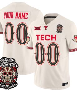 texas-tech-red-raiders-dia-de-los-muertos-vapor-limited-custom-jersey-all-stitched-04 - Top Design Fan Texas Tech Red Raiders Día de los Muertos Vapor Limited Custom Jersey - All Stitched
