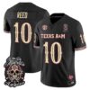 Marcel Reed Jersey #10 Texas A&M Aggies Día de los Muertos Vapor Limited All Stitched - Top Design Fan Marcel Reed Jersey #10 Texas A&M Aggies Día de los Muertos Vapor Limited All Stitched