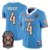 Trent Walker Jersey #4 Houston Cougars Día de los Muertos Vapor Limited All Stitched - Top Design Fan Trent Walker Jersey #4 Houston Cougars Día de los Muertos Vapor Limited All Stitched