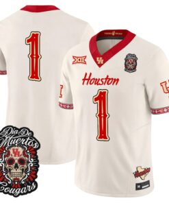 team-jersey-1-houston-cougars-dia-de-los-muertos-vapor-limited-all-stitched-04 - Top Design Fan Team Jersey #1 Houston Cougars Día de los Muertos Vapor Limited All Stitched