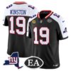 New York Giants Ernie Accorsi Memorial & State Patch Vapor Limited Jersey - All Stitched - Top Design Fan New York Giants Ernie Accorsi Memorial & State Patch Vapor Limited Jersey - All Stitched