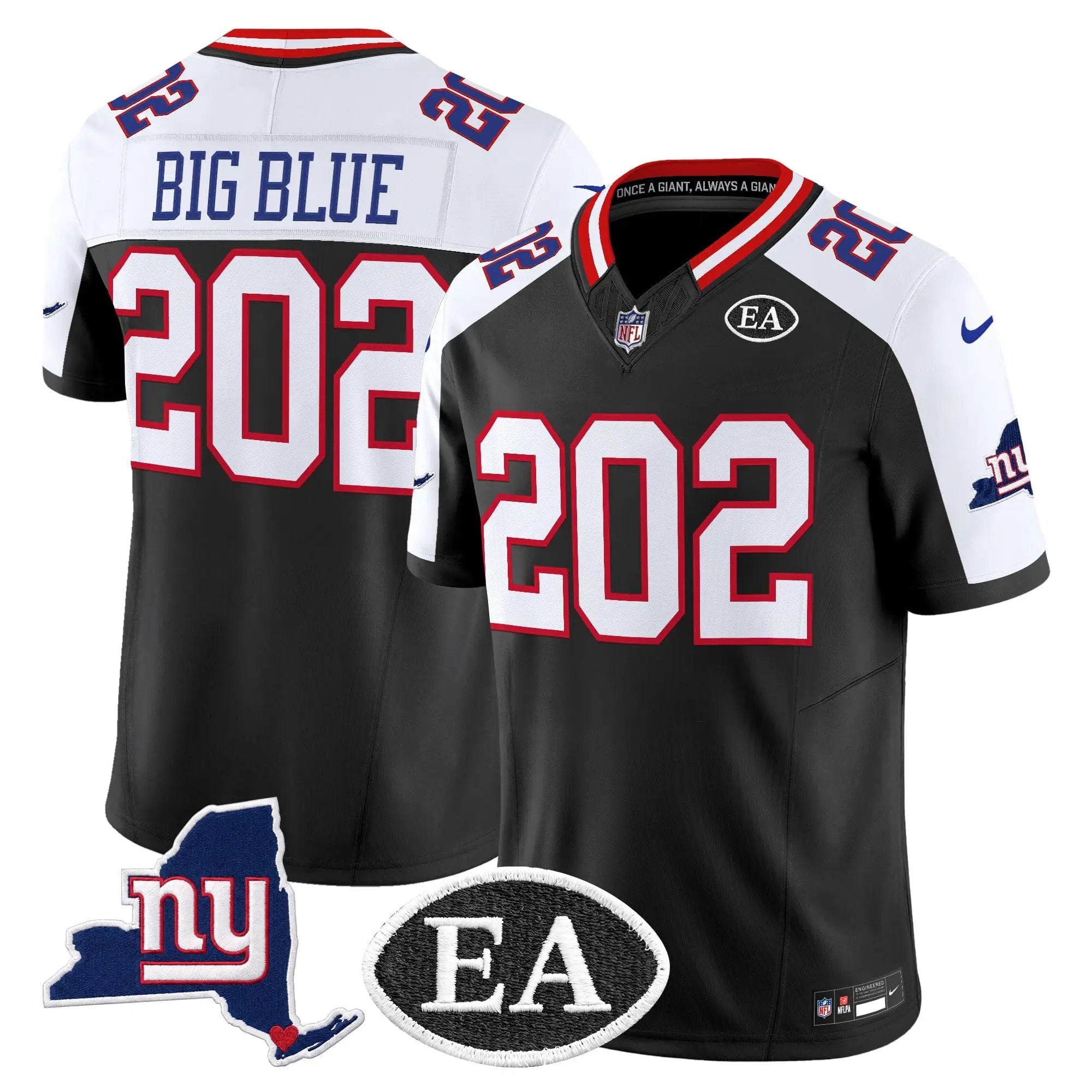 new-york-giants-ernie-accorsi-memorial-state-patch-vapor-limited-jersey-all-stitched-02 - Top Design Fan New York Giants Ernie Accorsi Memorial & State Patch Vapor Limited Jersey - All Stitched