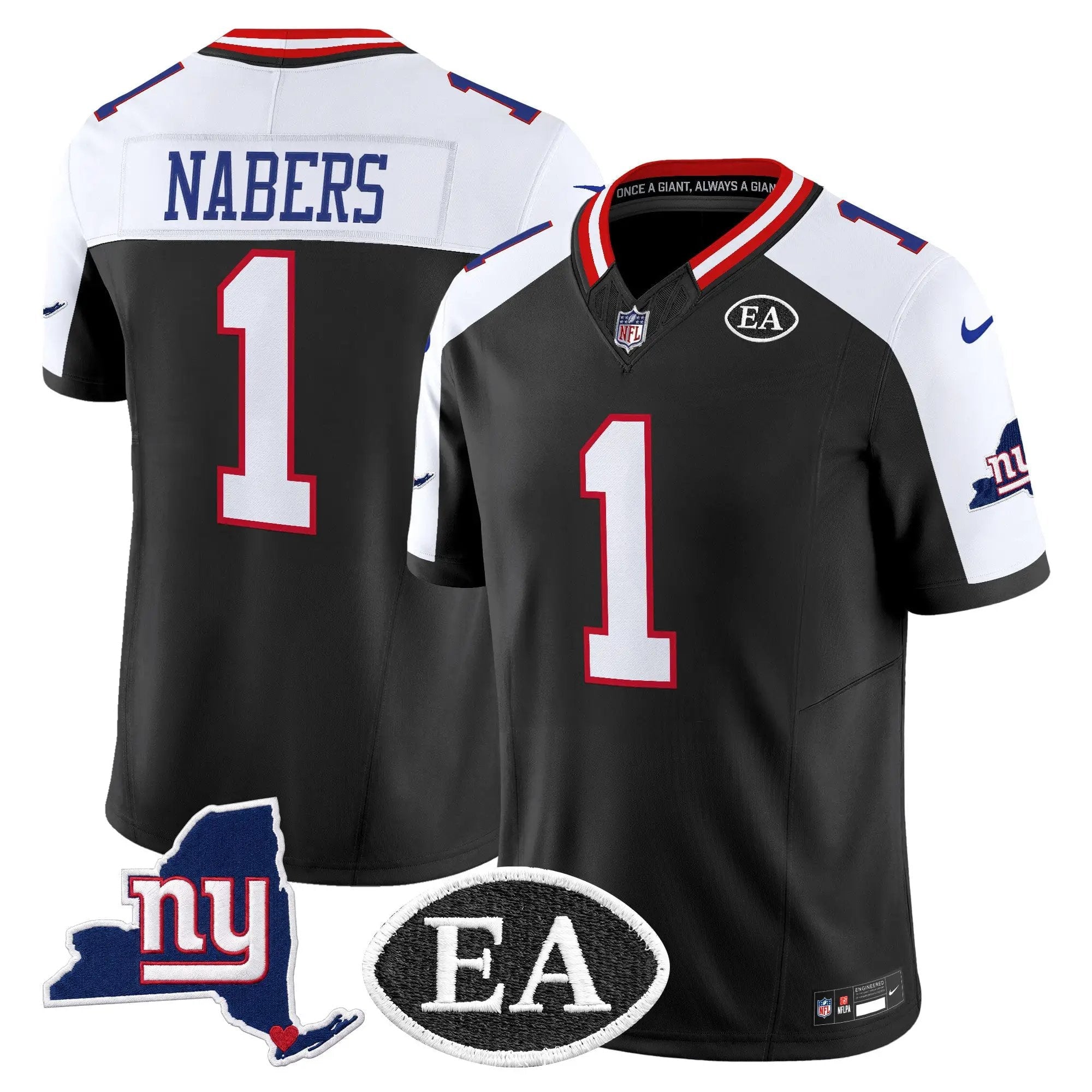 new-york-giants-ernie-accorsi-memorial-state-patch-vapor-limited-jersey-all-stitched-06 - Top Design Fan New York Giants Ernie Accorsi Memorial & State Patch Vapor Limited Jersey - All Stitched
