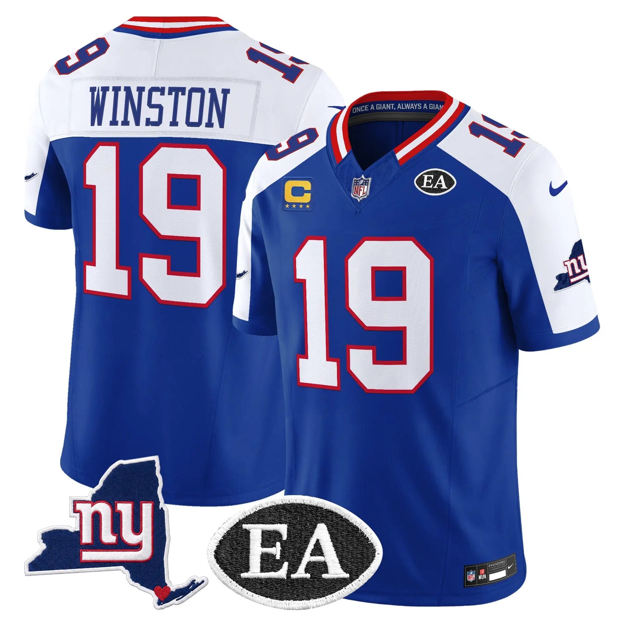 new-york-giants-ernie-accorsi-memorial-state-patch-vapor-limited-jersey-all-stitched-11 - Top Design Fan New York Giants Ernie Accorsi Memorial & State Patch Vapor Limited Jersey - All Stitched
