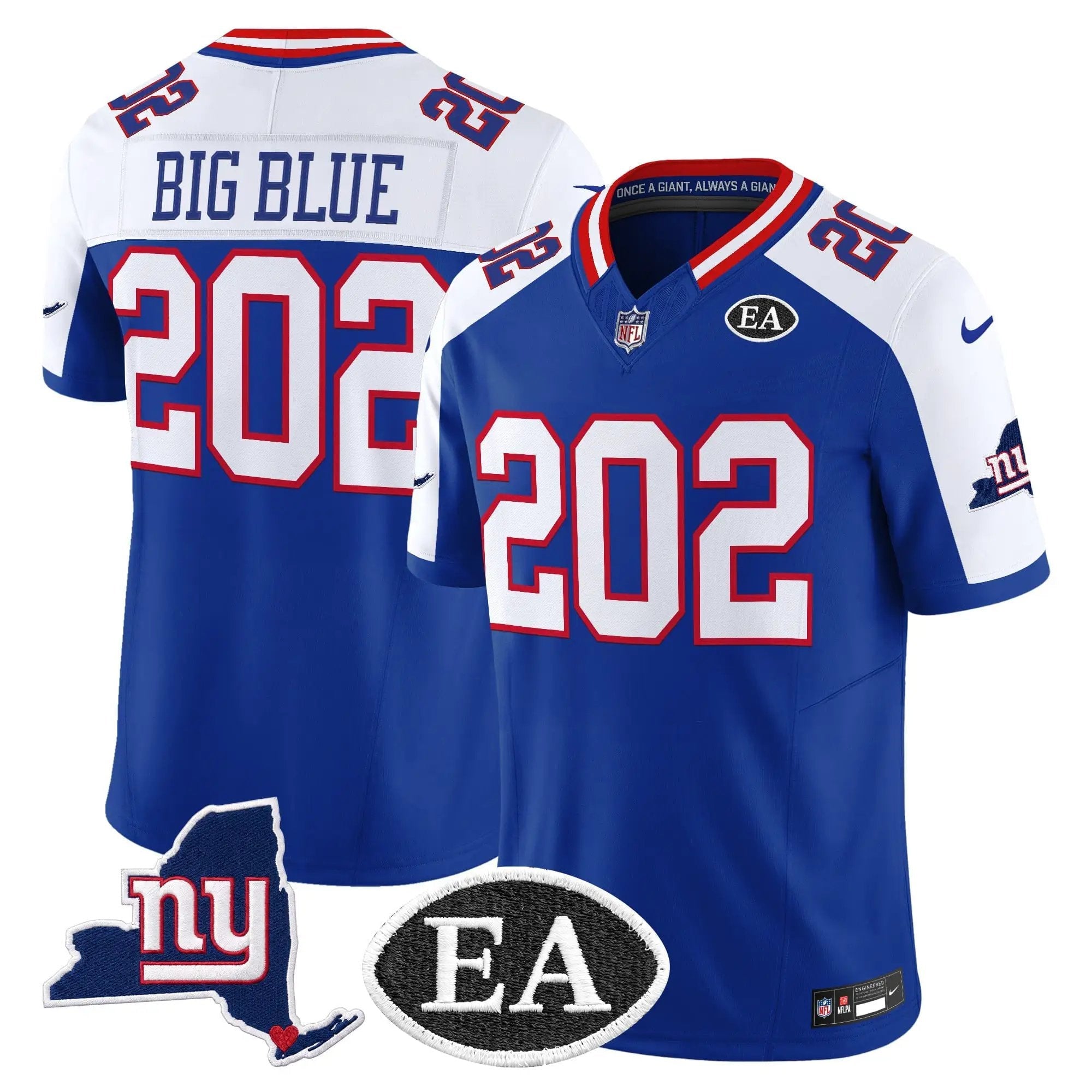 new-york-giants-ernie-accorsi-memorial-state-patch-vapor-limited-jersey-all-stitched-12 - Top Design Fan New York Giants Ernie Accorsi Memorial & State Patch Vapor Limited Jersey - All Stitched