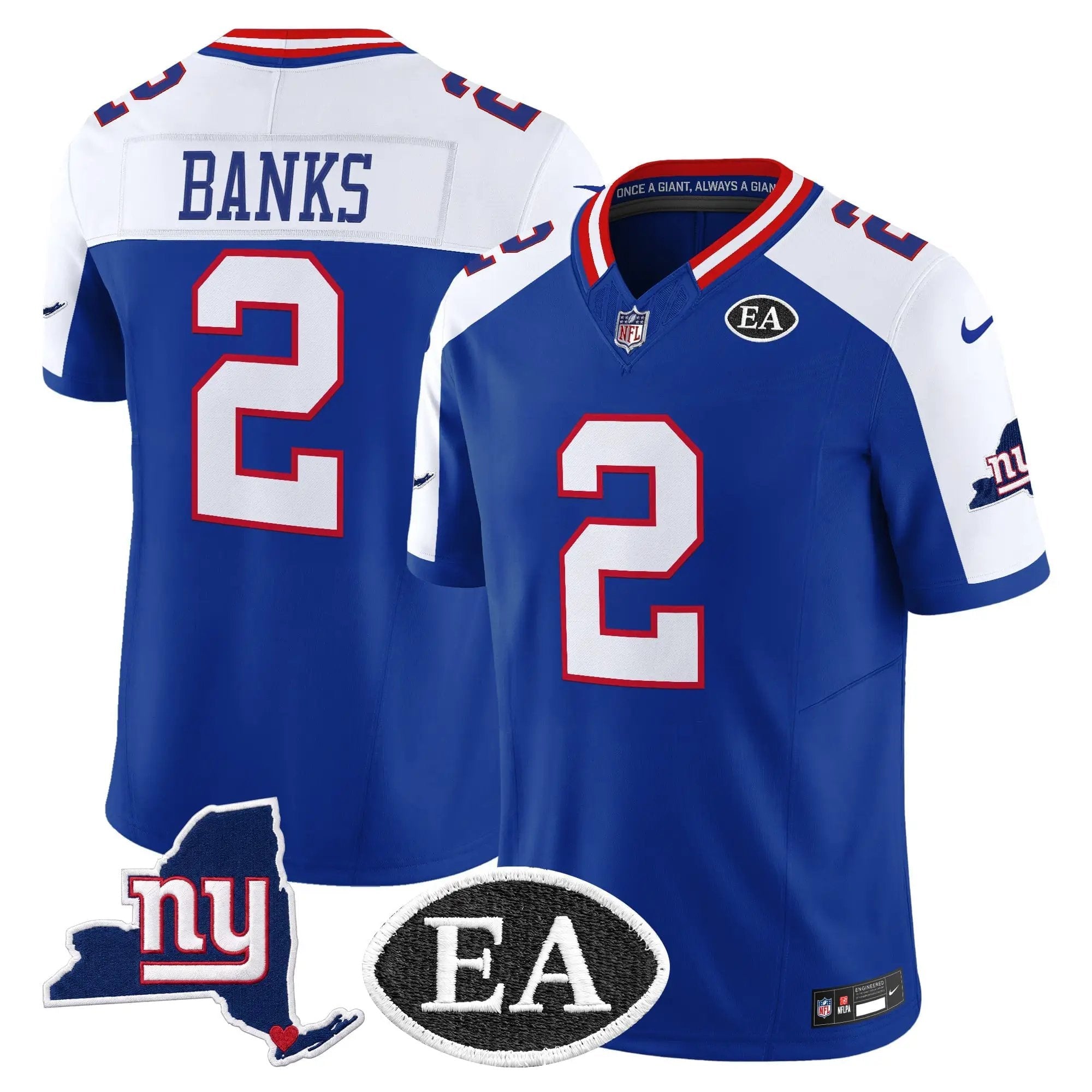 new-york-giants-ernie-accorsi-memorial-state-patch-vapor-limited-jersey-all-stitched-14 - Top Design Fan New York Giants Ernie Accorsi Memorial & State Patch Vapor Limited Jersey - All Stitched