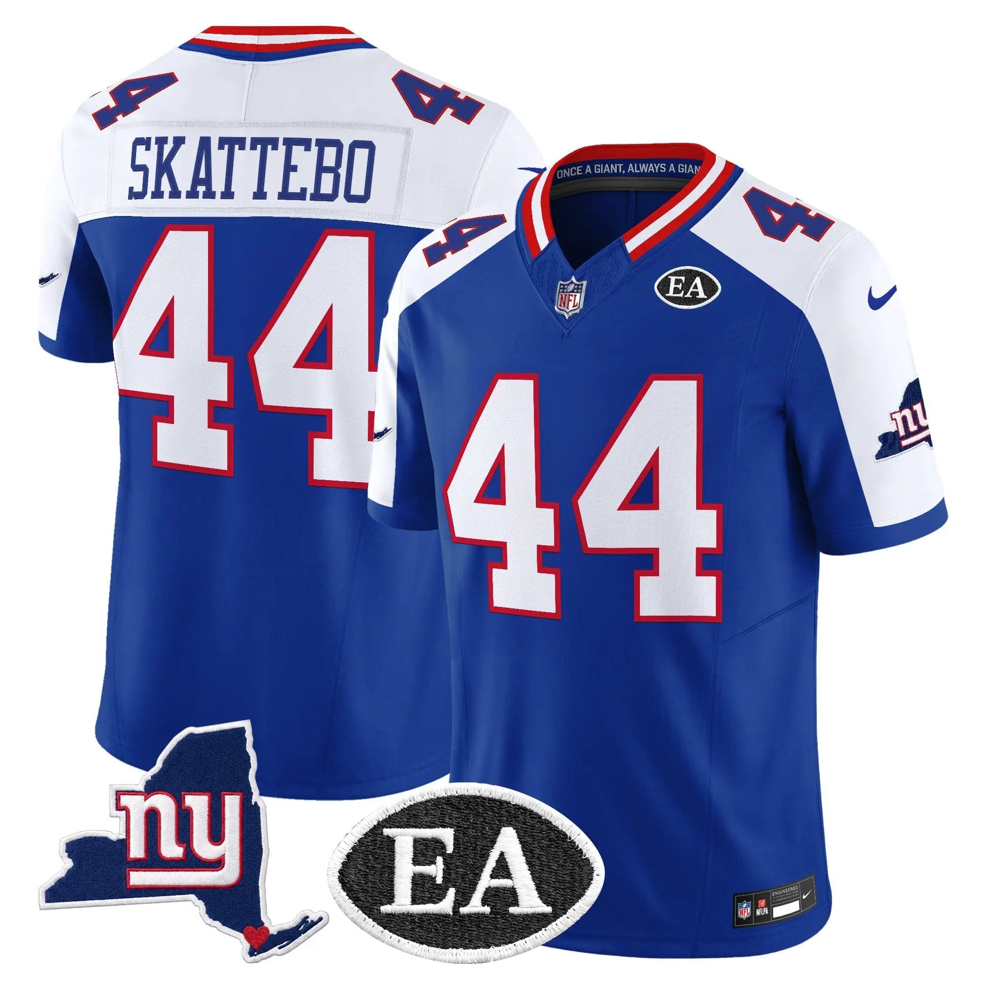 new-york-giants-ernie-accorsi-memorial-state-patch-vapor-limited-jersey-all-stitched-15 - Top Design Fan New York Giants Ernie Accorsi Memorial & State Patch Vapor Limited Jersey - All Stitched