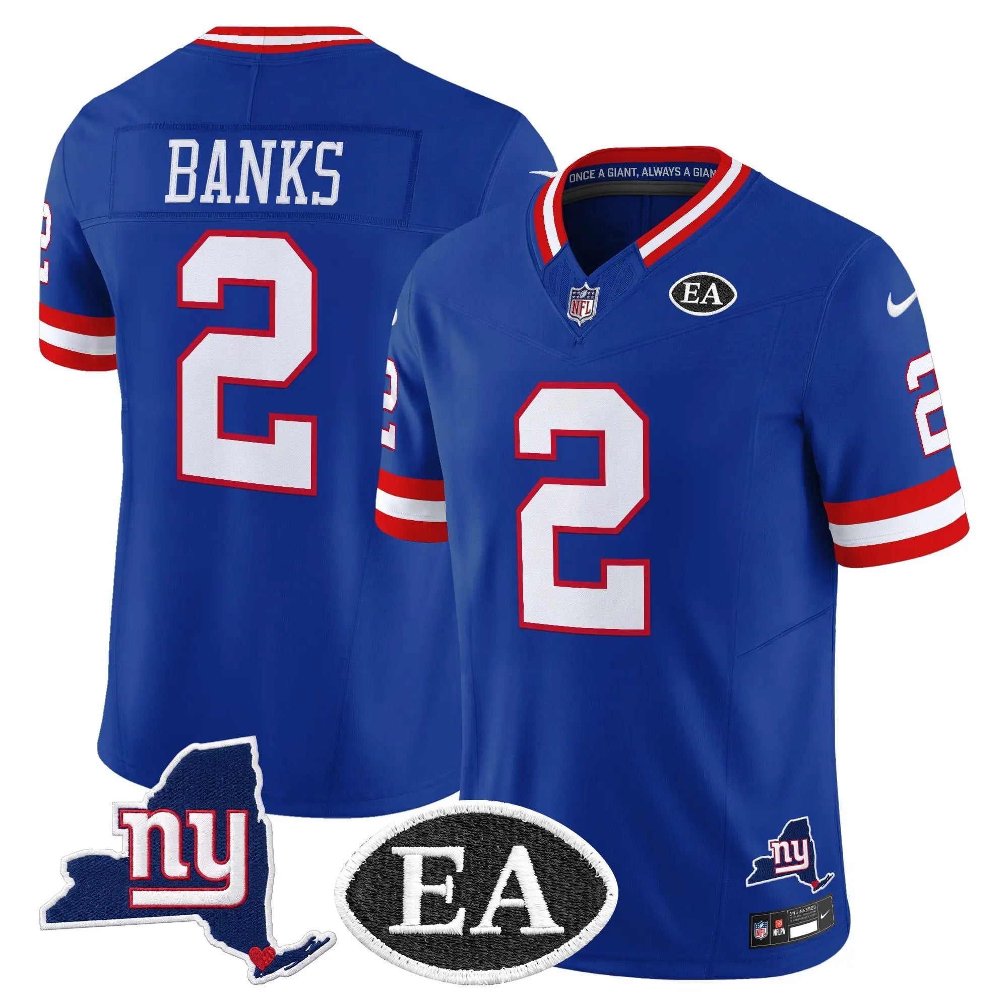 new-york-giants-ernie-accorsi-memorial-state-patch-vapor-limited-jersey-all-stitched-24 - Top Design Fan New York Giants Ernie Accorsi Memorial & State Patch Vapor Limited Jersey - All Stitched