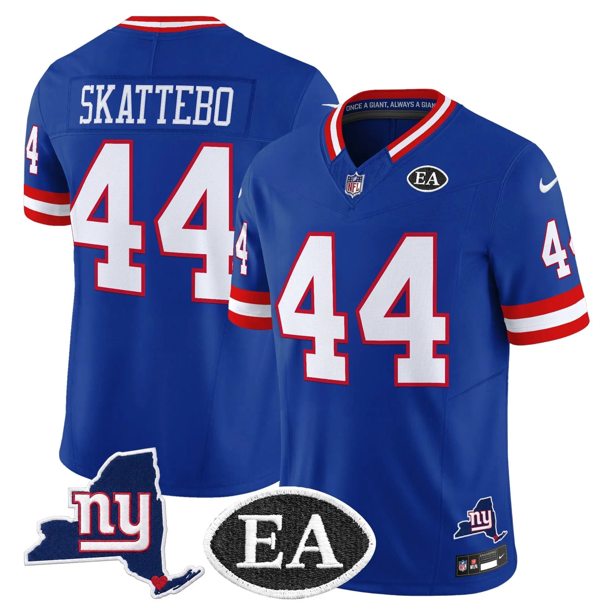 new-york-giants-ernie-accorsi-memorial-state-patch-vapor-limited-jersey-all-stitched-25 - Top Design Fan New York Giants Ernie Accorsi Memorial & State Patch Vapor Limited Jersey - All Stitched