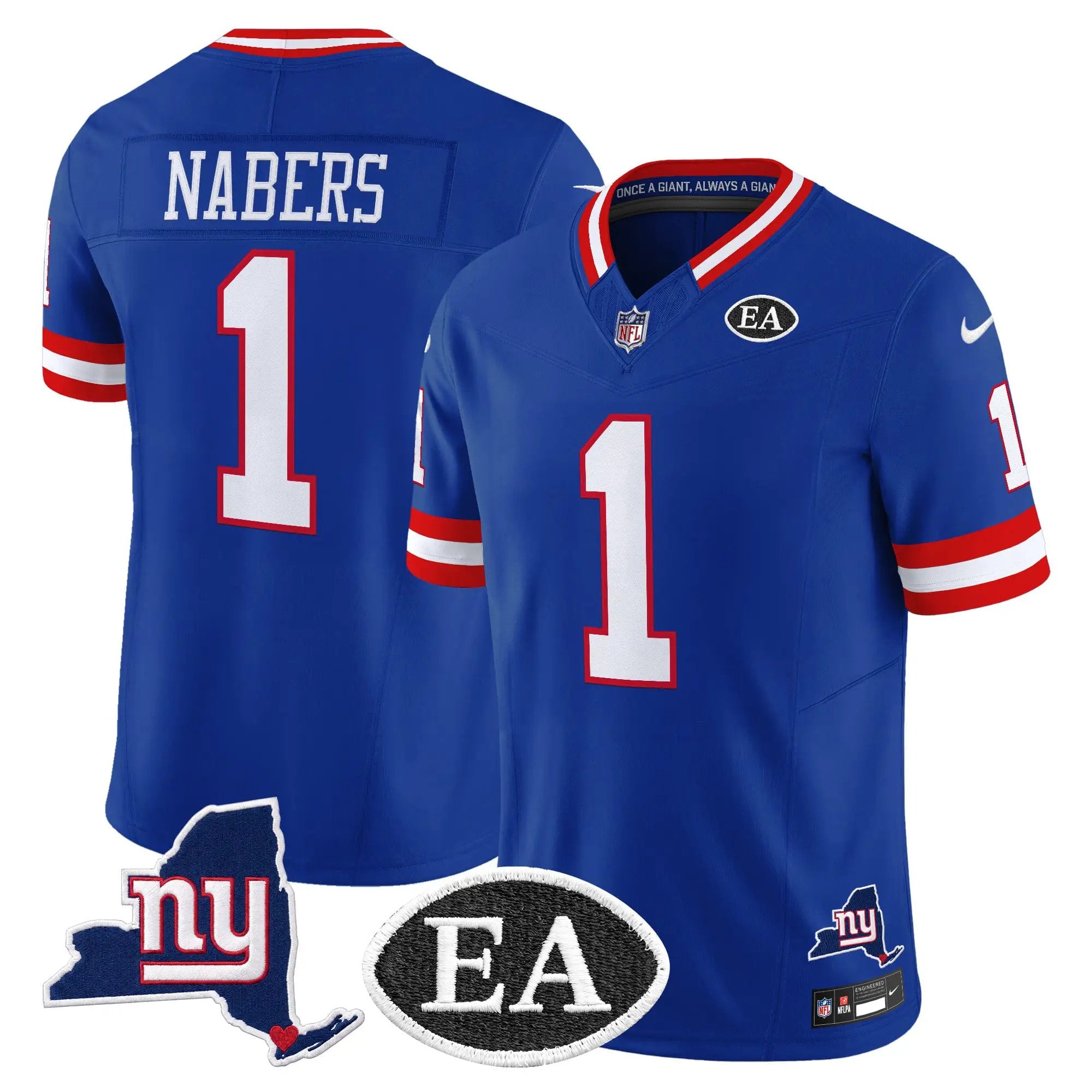 new-york-giants-ernie-accorsi-memorial-state-patch-vapor-limited-jersey-all-stitched-26 - Top Design Fan New York Giants Ernie Accorsi Memorial & State Patch Vapor Limited Jersey - All Stitched