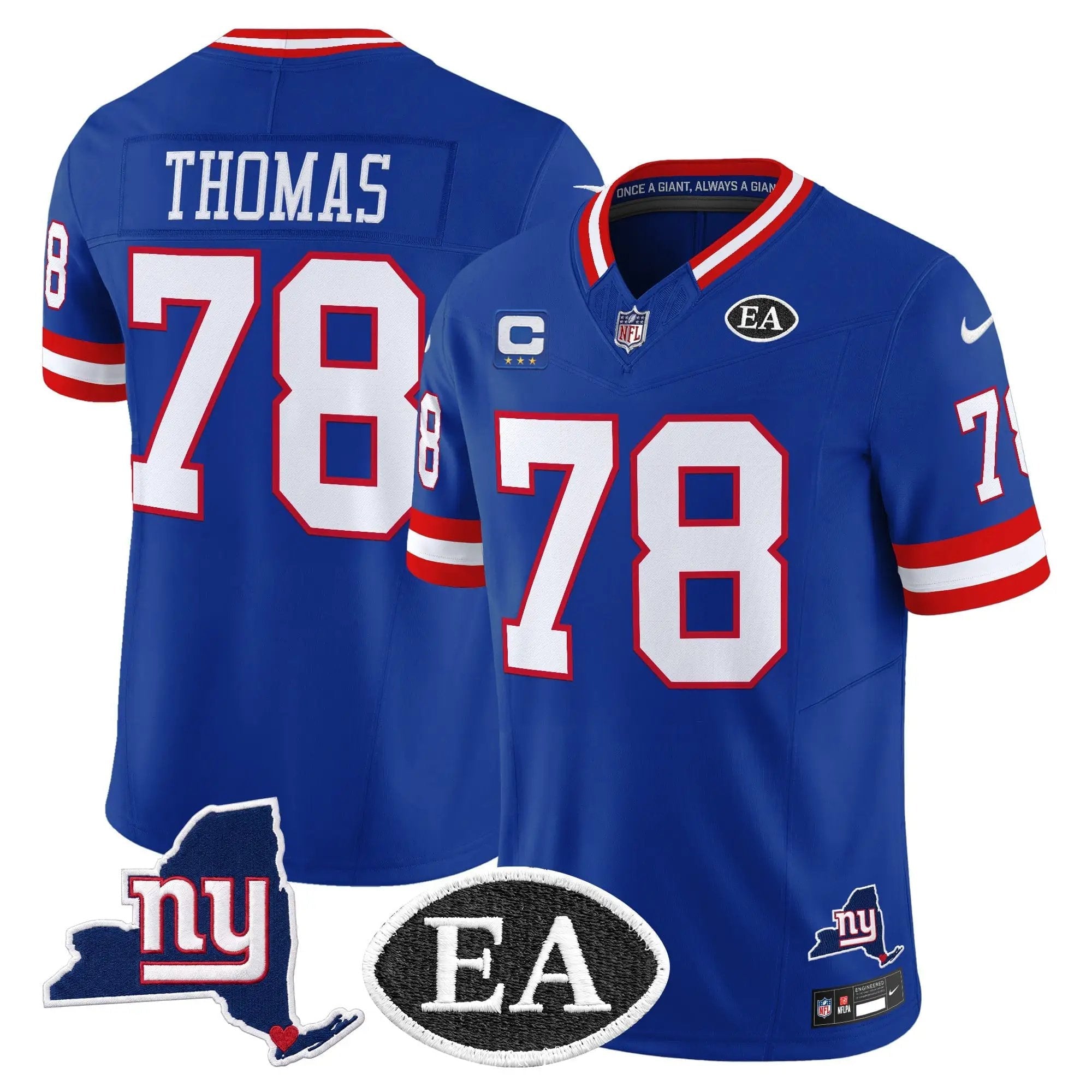 new-york-giants-ernie-accorsi-memorial-state-patch-vapor-limited-jersey-all-stitched-28 - Top Design Fan New York Giants Ernie Accorsi Memorial & State Patch Vapor Limited Jersey - All Stitched