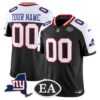 New York Giants Ernie Accorsi Memorial & State Patch Vapor Limited Custom Jersey - All Stitched - Top Design Fan New York Giants Ernie Accorsi Memorial & State Patch Vapor Limited Custom Jersey - All Stitched