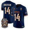 Mekhi Anderson Jersey #14 UTSA Roadrunners Día de los Muertos Vapor Limited All Stitched