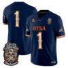 Team Jersey #1 UTSA Roadrunners Día de los Muertos Vapor Limited All Stitched