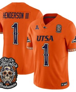 will-henderson-iii-jersey-1-utsa-roadrunners-dia-de-los-muertos-vapor-limited-all-stitched-02 - Top Design Fan Will Henderson III Jersey #1 UTSA Roadrunners Día de los Muertos Vapor Limited All Stitched
