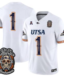 Team Jersey #1 UTSA Roadrunners Día de los Muertos Vapor Limited All Stitched
